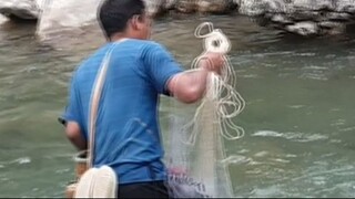 CAST NET FISHING IN NEPAL | HIMALAYAN TROUT FISHING | CAST NETTING | ASALA FISHING |