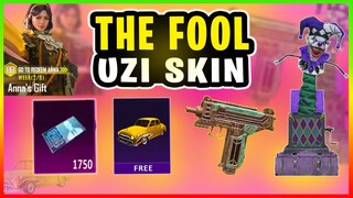 GET 1750 FREE CHARACTER VOUCHERS | NEW UPGRADABLE UZI SKIN | GET FREE DACIA SKIN IN PUBG MOBILE