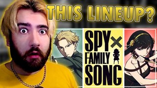 REACTION - SPY X FAMILY RAP | “What a Family!” | HalaCG ft. The Stupendium, Chi-Chi & Ham Sandwich