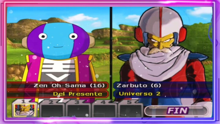 Zen oh Sama VS Zarbuto - DB MOD ANDROID GAMEPLAY