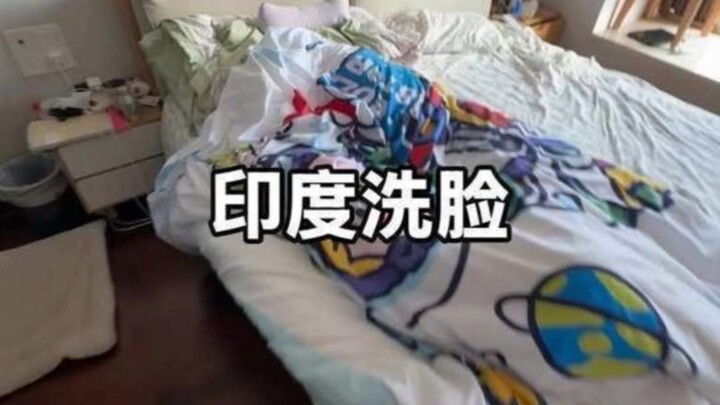 Ở Ấn Độ họ rửa mặt kiểu vậy thật sao???