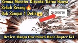Kecepatan Garou Awakend | Manga One Punch Man Chapter 154 Bahasa Indonesia