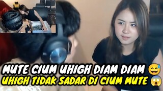UHIGH TIDAK SADAR DI CIUM MUTE || MUTE KETAWA PARAH KOCAK