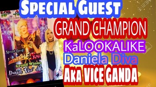 SPECIALLY FOR YOU WITH SPECIAL GUEST VICE GANDA LOOK A LIKE GRAND CHAMPION