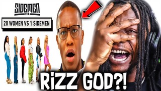 DEJI IS RIZZ GOD? | 20 WOMEN VS 1 SIDEMEN: DEJI EDITION (REACTION)