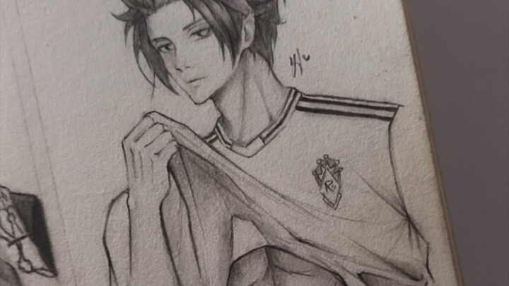 tutorial draw itoshi sae - bluelock