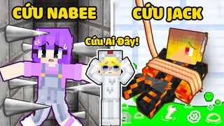 NẾU NHƯ TÔ GÀ CHỈ ĐƯỢC CỨU NABEE HOẶC JACK TRONG MINECRAFT*TÔ GÀ SẼ LỰA CHỌN CỨU AI?