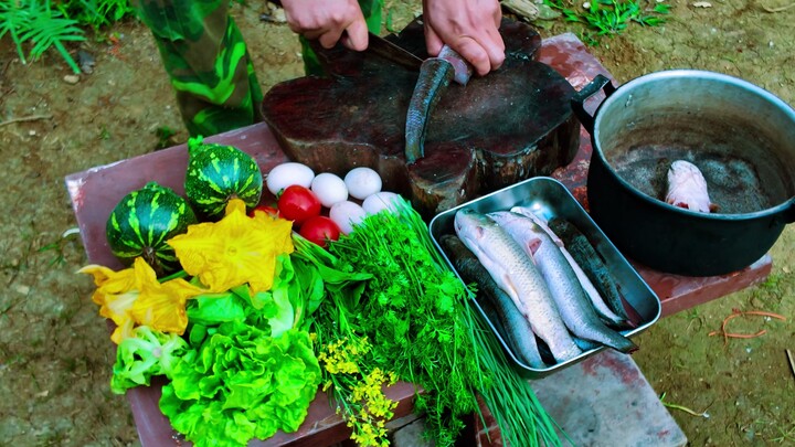 从我的秘密花园采摘新鲜食材 | 乡村生活与烹饪