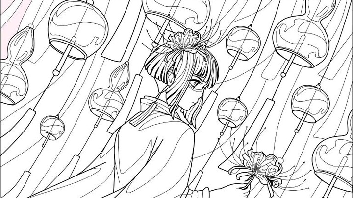 COLOR TIME: Wind Chime Maiden