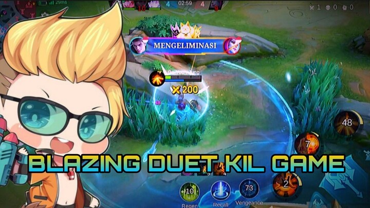 BLAZING DUET KILL THE GAME