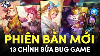PHIÊN BẢN MỚI 13 chỉnh sửa Tướng: Liliana, Slimz, Airi | TNG Liên Quân Mobile