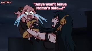 Anya doesn't want to lose her mama Yor [Spy x Family Comic]