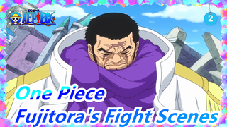 [One Piece] Fujitora's Epic Fight Scenes, Feel the Strength of Admiral_2