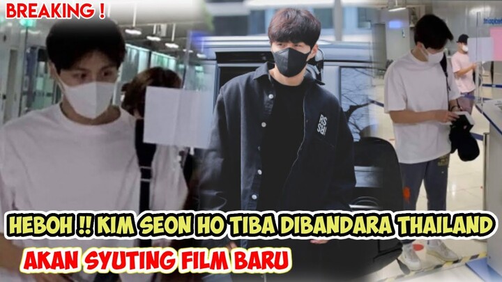 HEBOH !! KIM SEON HO Tiba Di Bandara Thailand,Akan Syuting Film Sad Tropical