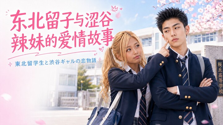 Câu chuyện tình yêu giữa cô gái lưu học sinh Đông Bắc và cô nàng sành điệu Shibuya – Tập 3