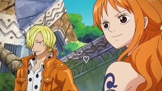 Nami and Sanji Moments