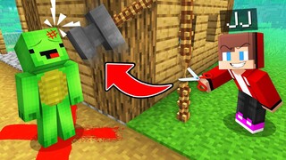 JJ Made Traps To Prank Mikey in Minecraft (Maizen)