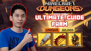 Ultimate Guide Farm Gilded Bone Cudgel, Weeping Vine Bow, Golden Piglin Armor, Weeping Vine Bow