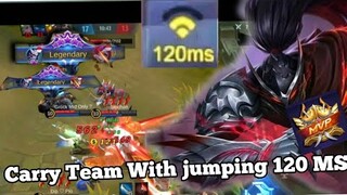 Gendong Team Meski Ping Jumping 120 MS Santuy ! Stenly Hayabusa Gameplay