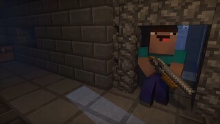 [Whole Life] Minecraft Animated Short Film "The Walking Dead" Series Dubbing Part 3