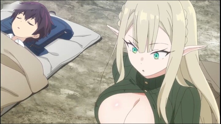 dia kaget ternyata gunung saya besar | Hilarious Anime