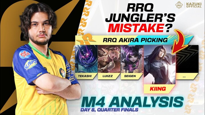 HOW RRQ AKIRA'S JUNGLER BROUGHT THE DOWNFALL OF HIS TEAM | M4 CHAMIONSHIP | MLBB