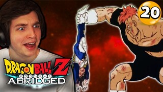 VEGETA VS RECOOME!! | DBZ: Abridged REACTION Episode 20