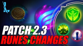 Wild Rift - Patch 2.3 Runes Big Changes