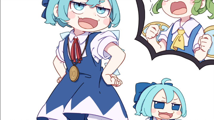 Cirno and her FUMO's happy daily life