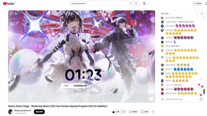 【Lotus】Solaris Starry Stage - Wuthering Waves 2025 Fan Creation Special Program