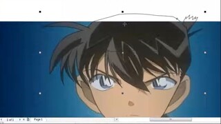 Drawing Style Side-Block-Shinichi-Kudo On-Corel Draw-X7-Part 1