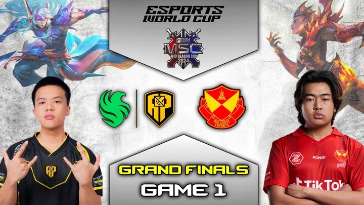 FALCONS AP BREN vs SRG GAME 1 | MSC 2024 GRAND FINALS