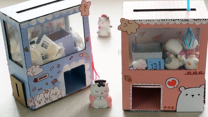 [Handmade] Đừng ném hộp đi, hãy làm chiếc máy gắp thú đơn giản nhé!