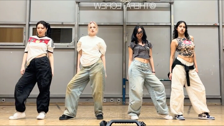 【Tarian mirror 4K】Go - BLACKPINK (koreografi oleh TheFateCrew), mengganti sumber audio, mode cermin 