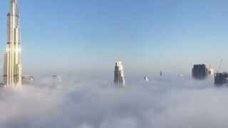 住在云端是什么感觉：第一视角体验迪拜高层公寓住户的日常。我飘了~