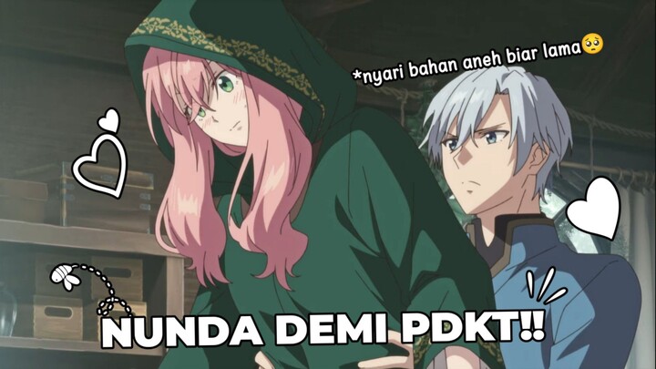 PENYIHIR NUNDA BUAT POTION DEMI PDKT?? Doumo, Suki na Hito ni Horegusuri wo Irai sareta Majo de~