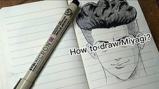 HOW TO DRAW MIYAGI? || RYOTA MIYAGI || SLAMDUNK || SHOHOKU ||TIME-LAPSE DRAWING