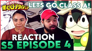 BIG BRAIN FROPPY! - My Hero Academia Season 5 Episode 4 Reaction