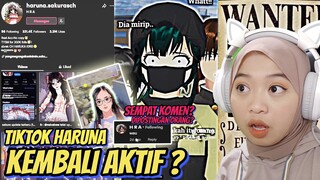 EX TIKTOK HARUNA COMEBACK? | REAKSI TIKTOK SAKURA - Sakura School Simulator