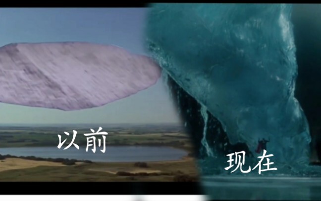 老版里夫超人拿冰块灭火对比狼超拿冰块灭火，不得不感叹这特效是越来越好了，超人与露易丝致敬里夫超片段