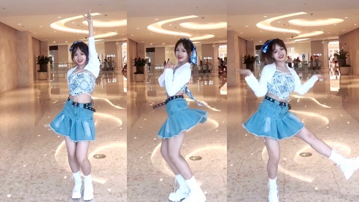 【Girls Planet 999】Theme song "OOO" mall test dance