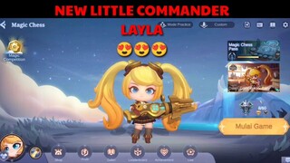 Yeay Layla jadi Little Commander baru di Magic Chess 😍😍😍 #mobilelegend #mobilelegends #layla #mlbb