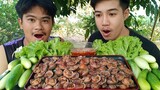 ชวนน้องกินหอย!! หอยแครงเลือด ฟังเสียงซดนํ้าหอย  ว่าชำนาญในการกินใหม?