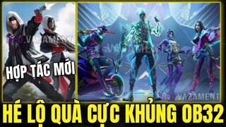 Free Fire - Bất Ngờ Những Gói Đồ Hợp Tác Mới Cực Đẹp Và Tin Đồn Free Đồ Mới - Hé Lộ Ban Nhạc Mới FF