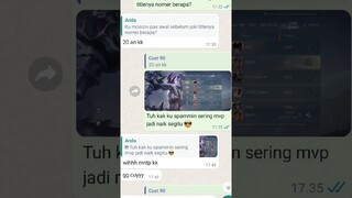 DARI TITLE COKLAT JADI TITLE SILVER 😎 LANGSUNG JOKI FRAN GAMING LINK ADA DI BIO 😎👍