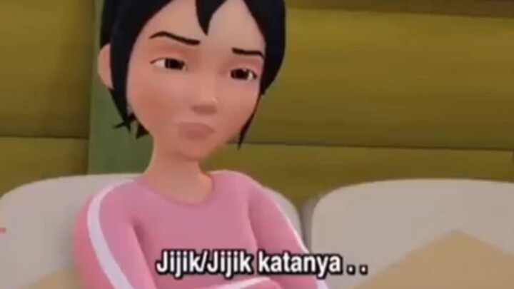 kak ros merasa jijik