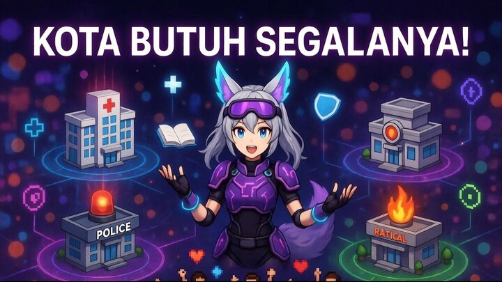 Membangun Beberapa Kebutuhan Kota - TheoTown Gameplay Indonesia Part 11