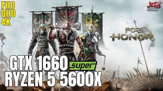 For Honor | Ryzen 5 5600x + GTX 1660 Super | 1080p, 1440p, 2160p benchmarks!