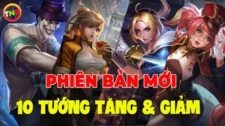 Liên quân 9 Tướng Tăng và Giảm [PBM] Qi, Aoi, butter,  Annette [MCTN] TNG