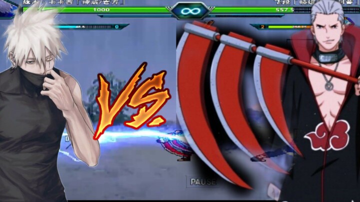 KAKASHI VS HIDAN